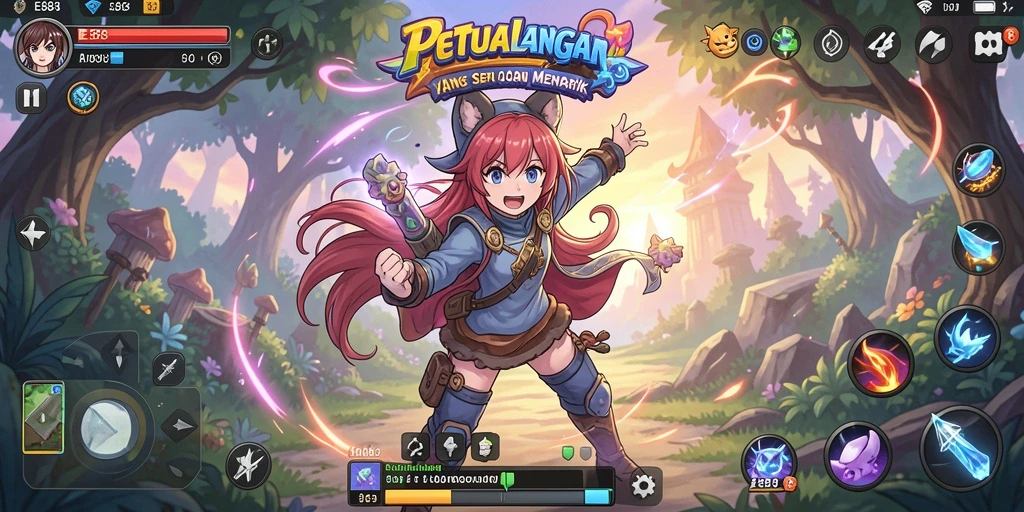Gameplay E88 yang penuh aksi dan karakter anime yang mengesankan.