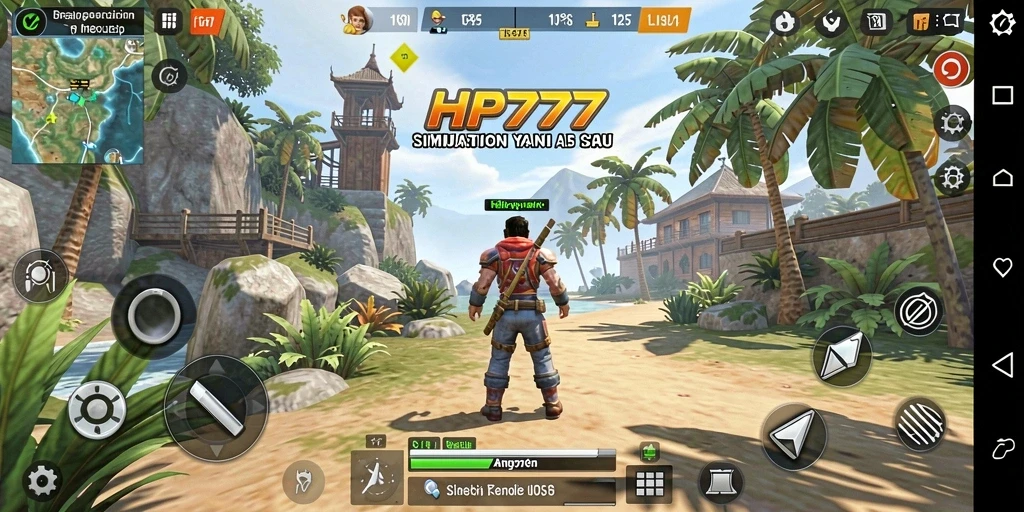 Screenshot HP777 menampilkan gameplay Simulation yang mendalam dan interaktif.