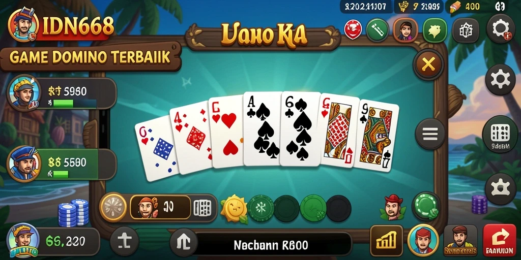 Tampilan gameplay seru dalam IDN668 dengan efek grafis yang menarik.