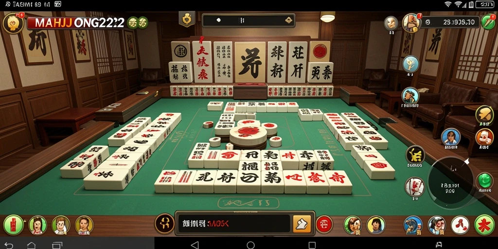 Tampilan utama MAHJONG222 menampilkan fitur utilitas yang efisien.