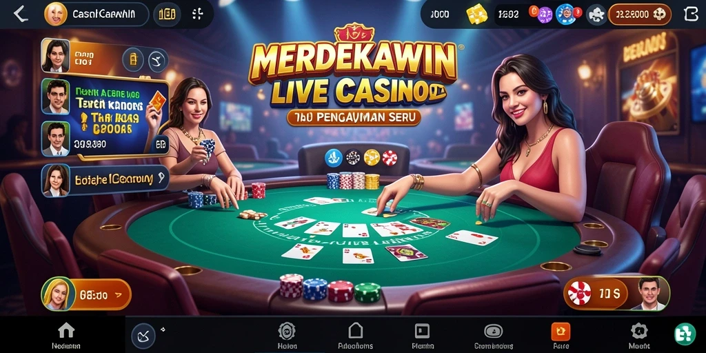 Tampilan gameplay MERDEKAWIN yang seru dan interaktif.