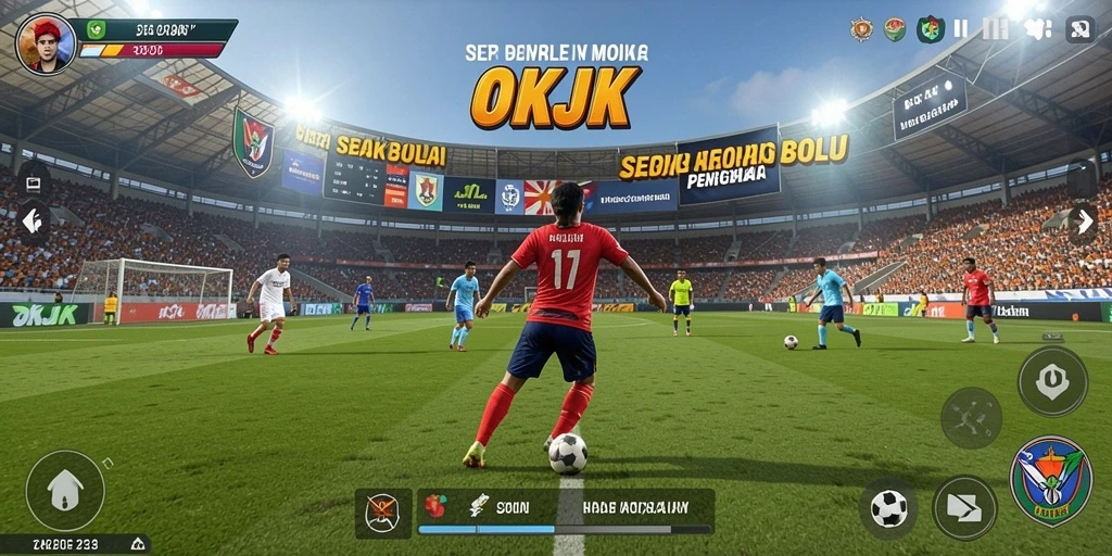 Tampilan screenshot dari gameplay <strong>OKJK</strong> yang mendebarkan dan penuh aksi.