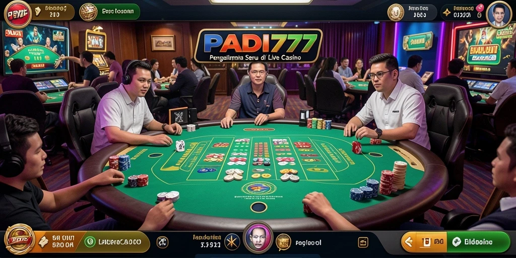 Gameplay menarik di PADI777 dengan dealer langsung yang interaktif.