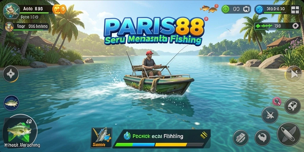 Tampilkan gameplay menarik di PARIS88 dengan memancing.
