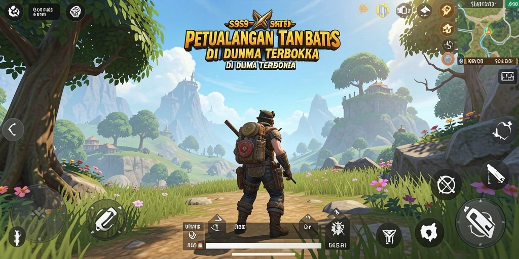 Tampilan gameplay Open World S9S9 yang luar biasa.