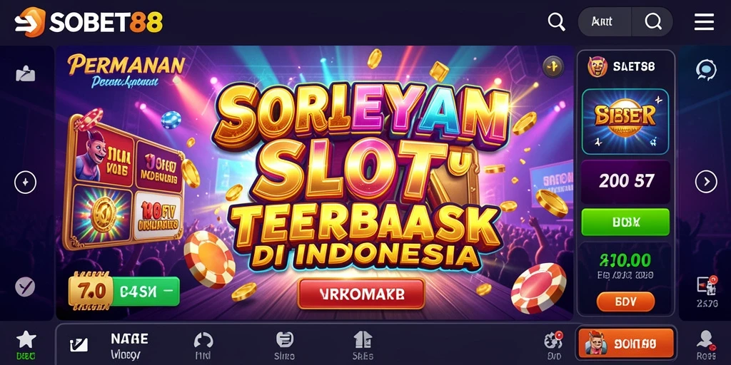Tampilan screenshot <strong>SOBET88</strong> yang menampilkan gameplay Slot yang seru.