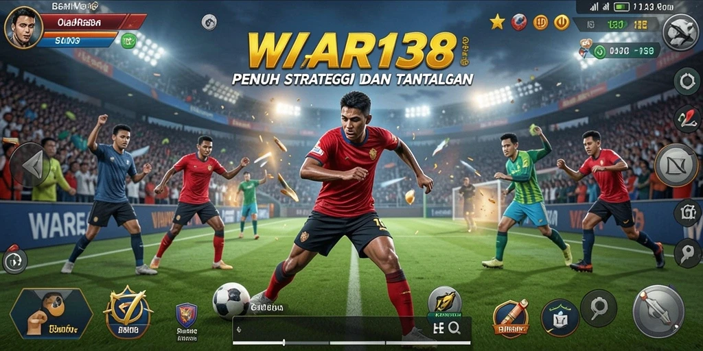 Tangkapan layar WAR138 menampilkan aksi seru dalam permainan olahraga.